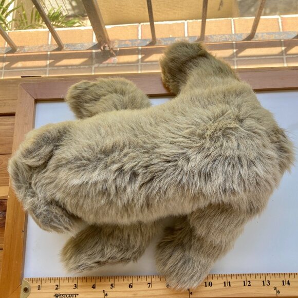 Grizzly Bear Hand Puppet Light Brown Folkmanis Puppets Plush Stuffed Animal - Picture 14 of 14